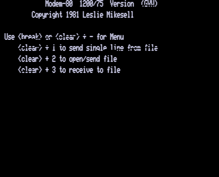 Screen shot